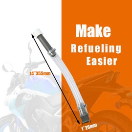 Gas Cans,Fuel Jug Hose,Gas Can Hose Fits Fuel Containers,for LC2 Jugs for Scribner Fuel Jugs Fuel Container Fuel Tank (1 Hose and 1 bender)