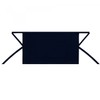 MISEMIYA Unisex Short Apron with Pocket 40mm x 70mm, navy