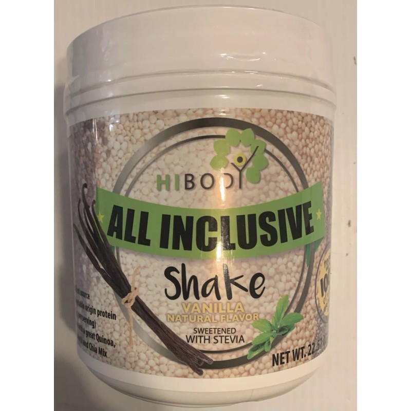 HIBODY Hi Body- All Inclusive SHAKE. Optimum Everyday Nutrition In