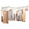 ZdwCyl Wall Mounted Clothes Hanger,Clothes Drying Rack,Laundry Rack Wall Mount,Drying