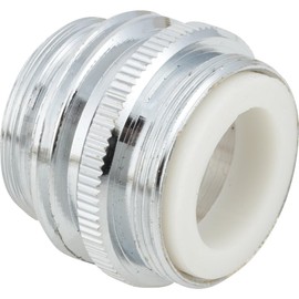Do it 15/16" Outside or 55/64" Inside to 3/4" Dual Thread Faucet Adapter, Low Lead - 1 Each