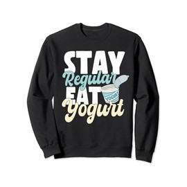 Lustiger Probiotika-Liebhaber, der Liebe Joghurt Darm Gesundheit sagt Sweatshirt