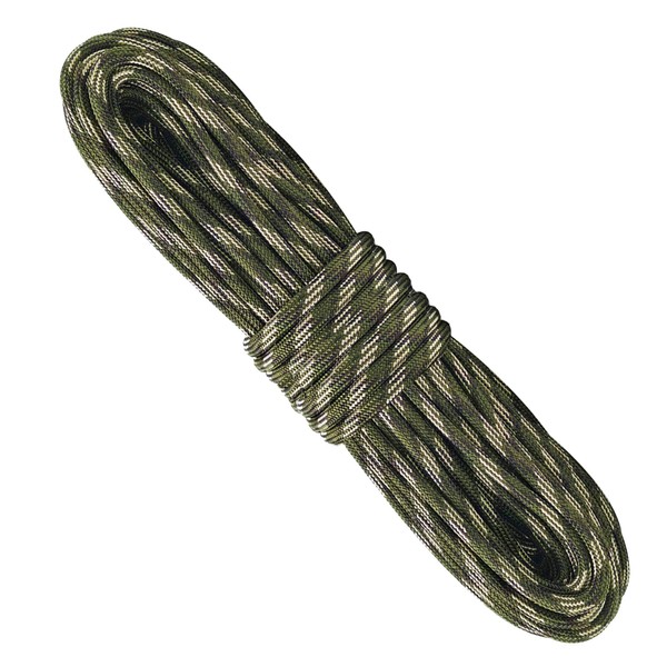 Paracord 9 Cores, 0.2 inches (4 mm), Tent Rope, 66.8 ft (30 m), Guy Line, Load Capacity 617.6 lbs (280 kg), Parachute Cord, Camping & Outdoor Use, Handmade Accessory Rope, DIY Braiding, Pet Collar Rope, Binding Rope, Multi-functional Bracelet, Craft Supp