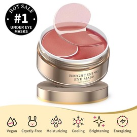 Starwise Eye Patches(30 Pairs)-Caffeine Eye Masks for Dark Circles and Puffiness with Hyaluronic Acid,Hydrating Soothing Moisturize Eye Mask Skin Care - Specification: 2 Counts