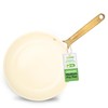 NutriChef 10" Medium Ceramic Fry Pan - Non-Stick Ceramic Coated
