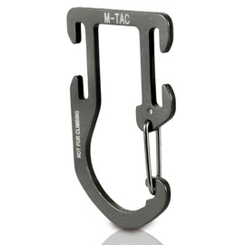 M-Tac Carabiner Clip Molle Compatible Snap Hook for Tactical Vest Backpack D-Ring