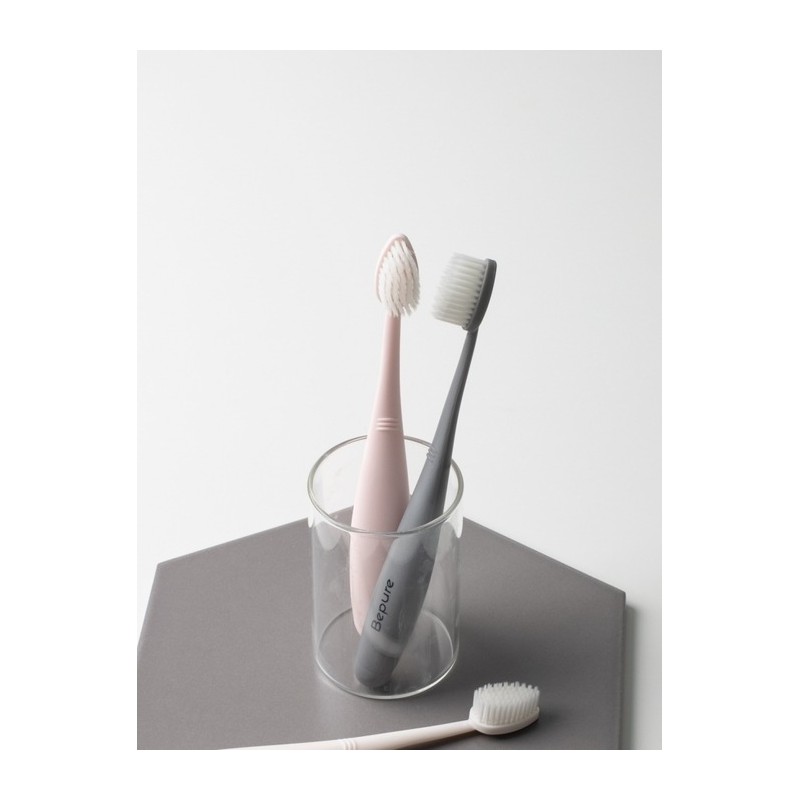 Tooth Brush - 5 basic bristles (pink or charcoal) /