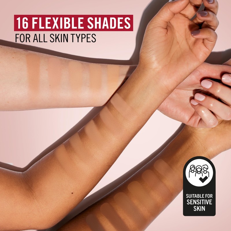 Rimmel Lasting Finish 25 HR Compact Foundation 003 Sesame, Matte