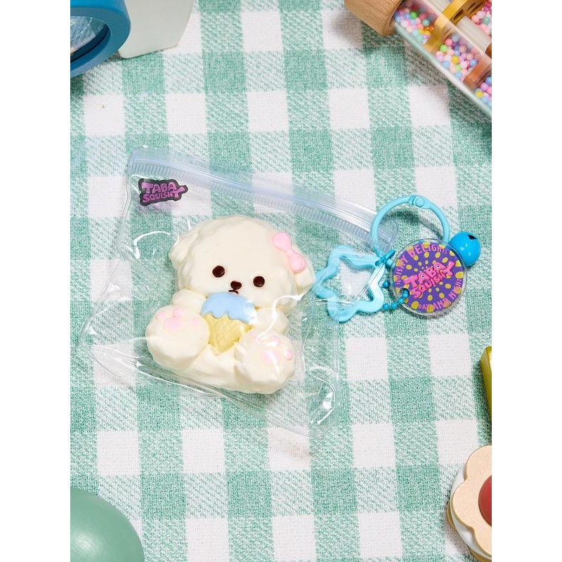 Tabasquishy Handmade Icecream Dog Taba Squishy – Perfect Stress Relief