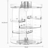 HBlife 360 Rotating Makeup Organizer Plus Size Adjustable Carousel Large
