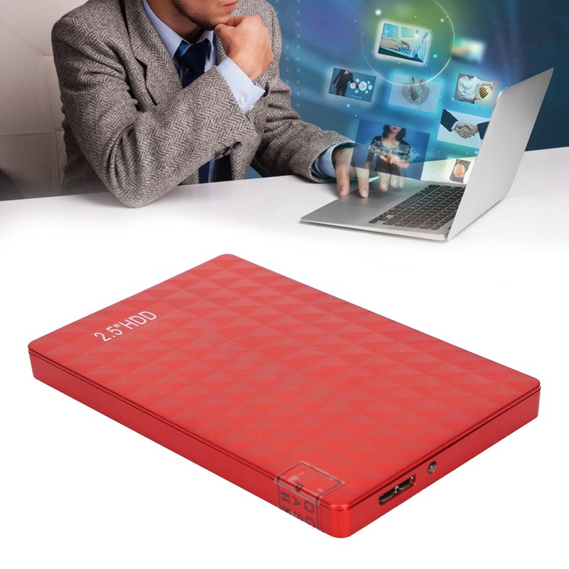 BU KING YD0024 External Hard Drive Portable UltraThin HDD USB3.0