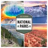 TF PUBLISHING 2025 National Parks Wall Calendar - Large Grids