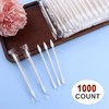 1000 Count Individually Wrapped Cotton Swabs, Travel Cotton Swabs, Cotton