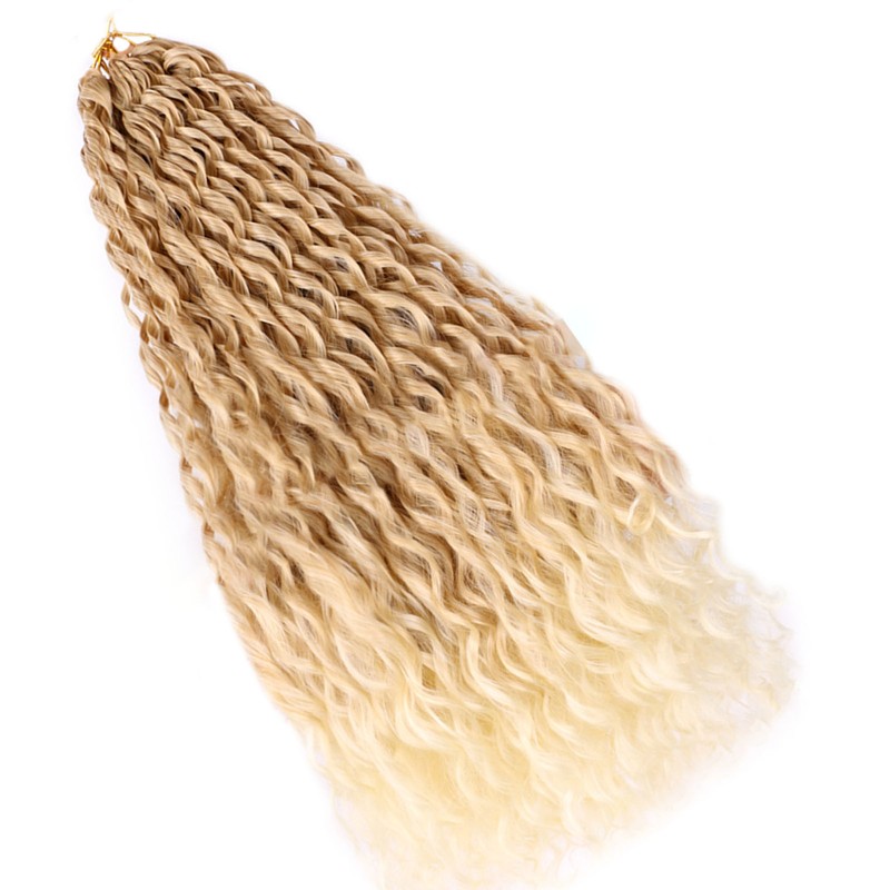 Long Curly Crochet Braids Women Soft Fashionable Delicate Synthetic Braiding