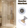 4 Sizes Shower Door Rollers Runners Wheels Replacement Part Bathroom