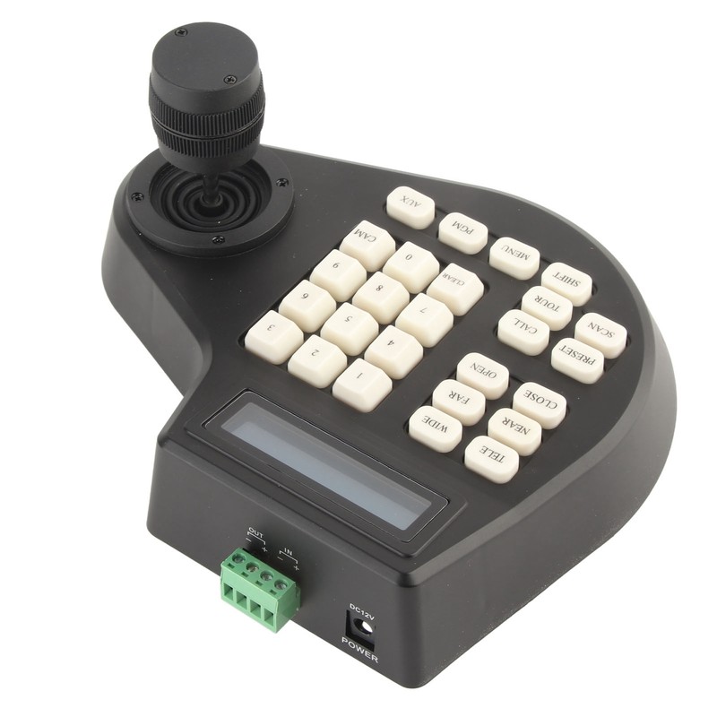 PTZ Pan Tilt Keyboard Controller Analog Coaxial Dome Camera Controller