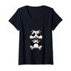 Womens Funny and cool hamster meme based outfit V-Neck T-Shirt