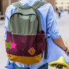 MAXQUU Pack of 13 Colourful Reflective Star Pendants, Children's Reflective