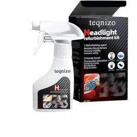 teqnizo Automotive Headlamp Restoration Fluid Kit, 2025 New Headlight Restoration Kit,Multifunctional Car Headlight Polishing, Durable Headlight Repair Kit for All Vehicle Types (1Set)