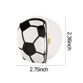 Football Hair Clip for Women Soccer Claw Clips for Hair Accessories Sports Hair Clips for Women Non Slip Soccer Football Jaw Clips for Girls Soccer Football Accessories Stuff Hair Clamps