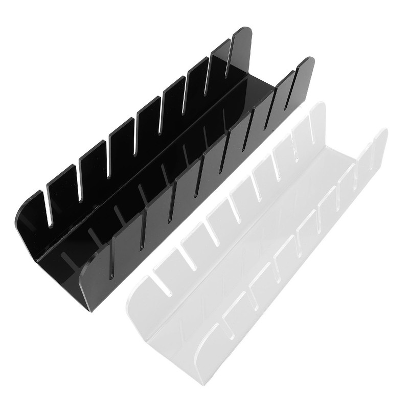 2PCS Set Baseball Cap Stand Acrylic Multifunctional Standing Hat Organizer