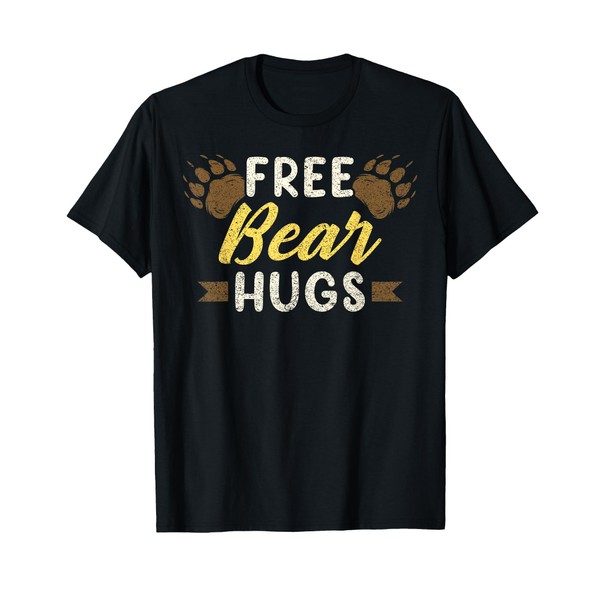 Bear Community, Free Bear Hugs, Gay Bear Pride T-Shirt
