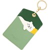 Lumeland Card Case, Animal Pattern, Thin, Pass Case, Commuter Holder,