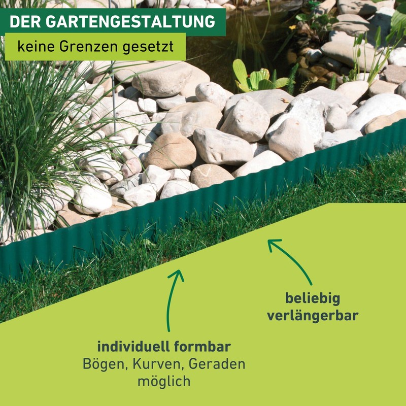 Windhager Lawn Edging 15 cm x 9 m