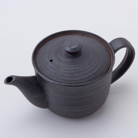 Hasami Ware 73461 Pot, Black Thousand Tiers (Super Stainless Steel with Tea Strainer), Capacity Approx. 9.8 fl oz (275 ml), Made in Japan
