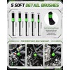18 Pcs Motorcycle Cleaning Kit with Storage Bag, for Motorcycle