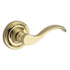 Baldwin Reserve 9BR3500-001 Traditional Curve Left-Handed Half-Dummy Lever in Polished