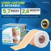 Silicone Scar Sheets,Silicone Scar Tape, (1.6” x 60” Roll, 1.5M)