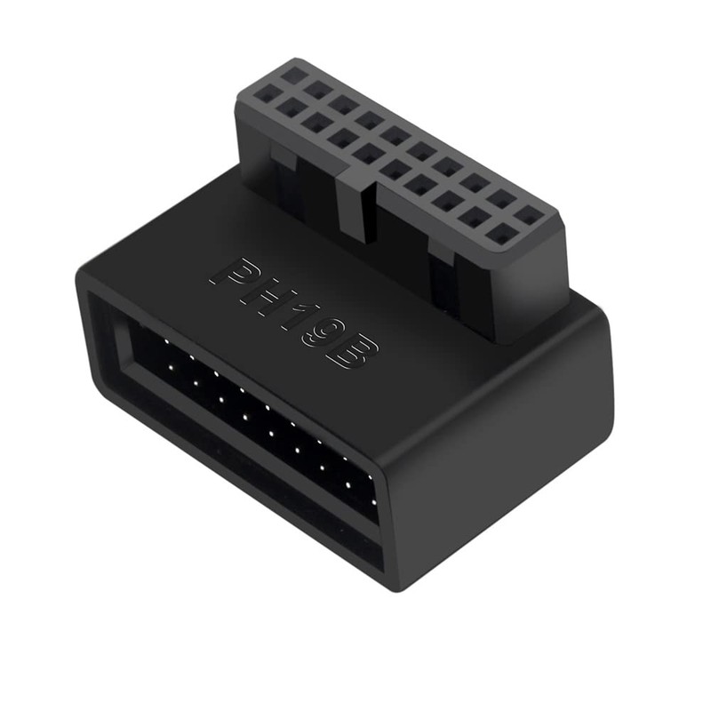VOANZO 2 x USB 3.0 20 Pin Male to Female