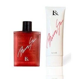 Baron & Suu Hair Oil Hair Milk Set, Non-Rinsing Salon Exclusive, Outbath Treatment, Hair & Curly, Smooth, Moisturizing