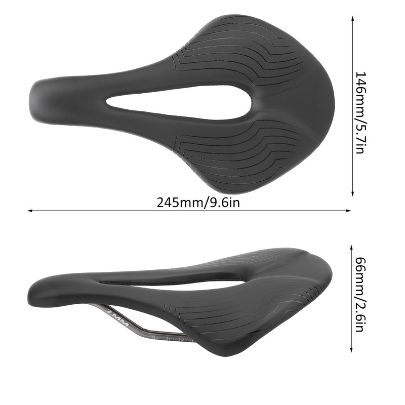 GUB Ultra Light Microfiber Leather Hollow Saddle for Outdoor Road
