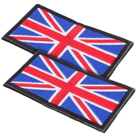 Operitacx 5sets National Flag Patch Appliques Flag Sticker Mighty Pimple Patches Sticker Decals National Flag Clothing Applique Patches for Clothes Door Clothes Appliques Embroidery 2pcs*5