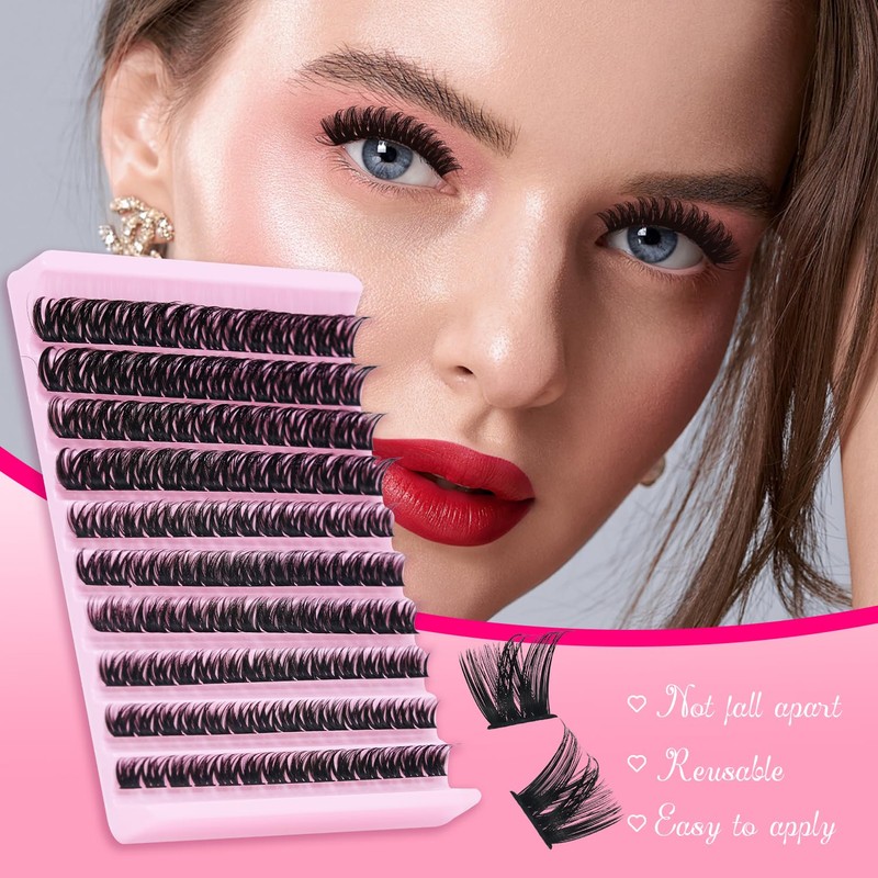 RITALASH Lash Clusters DIY Cluster Lashes Fluffy Volume Eyelash Clusters