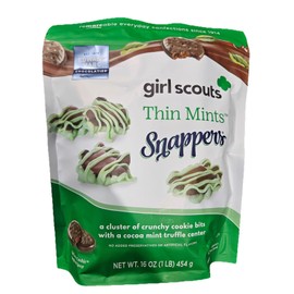Girl Scouts Edward Marc Chocolatier Girl Scouts Thin Mints Snappers 16 Ounce, Kosher
