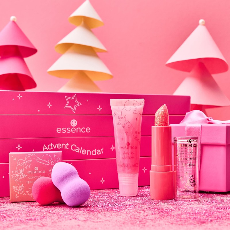 Essence Make My Heart Sparkle Advent Calendar, Multicoloured, Acetone-Free, Vegan,