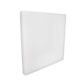 Ethylglide Natural 12" x 24" x 1/2" HDPE Sheet (High Density Polyethylene) Plastic Polymer PVC. Great for DIY Projects and Cutting Boards and Marine Board Applications. Nominal Cut Within +(-)1/8"