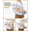 KUAZIDAR Shoulder Pillow Rotator Cuff Pillow - Arm Sling Side