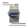 Lotuscrafts Yoga Strap - 100% Cotton (KBA) - for Better