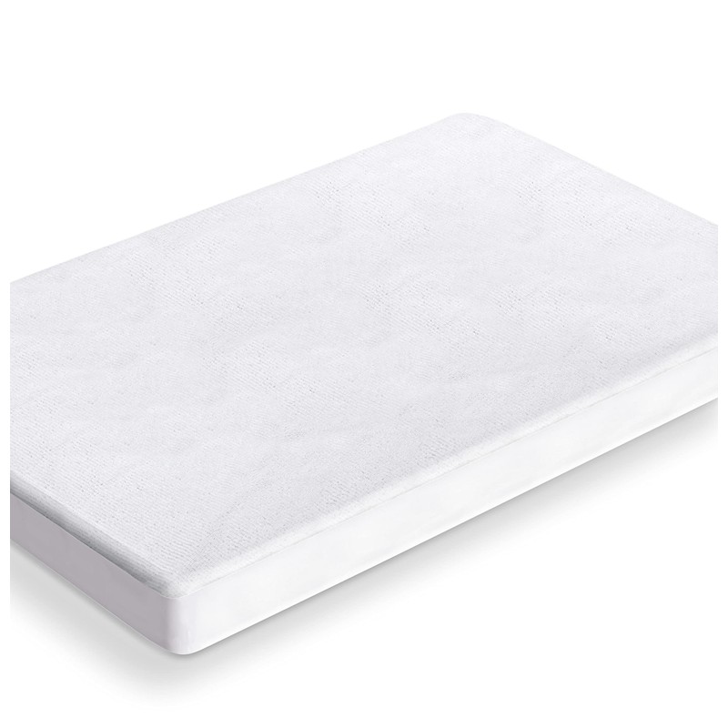IMFAA 30CM Deep Terry Towel Mattress Protector Topper Cover, 100%