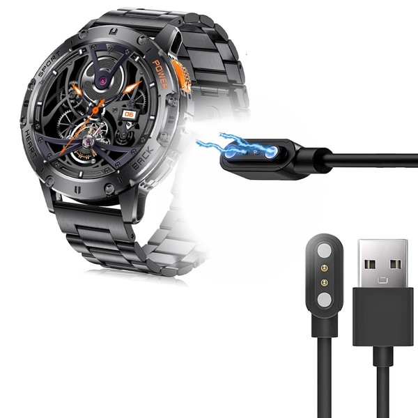 Blueshaweu Charging Cable Compatible with LIGE EF5 Smartwatch 1.43 Inches,