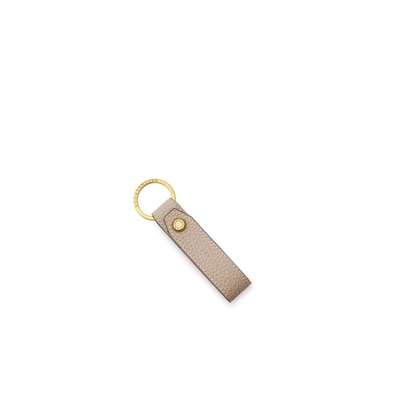 Bonaventura Key Chain Shrink Leather, beige