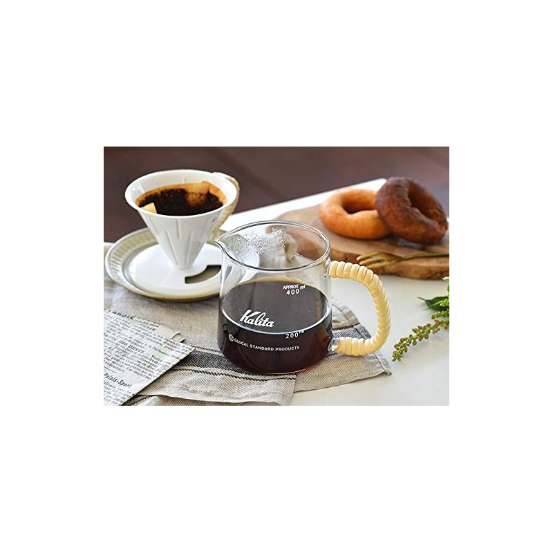 Global Standard Products x Kalita Swallow Coffee Server, Rattan, 13.5