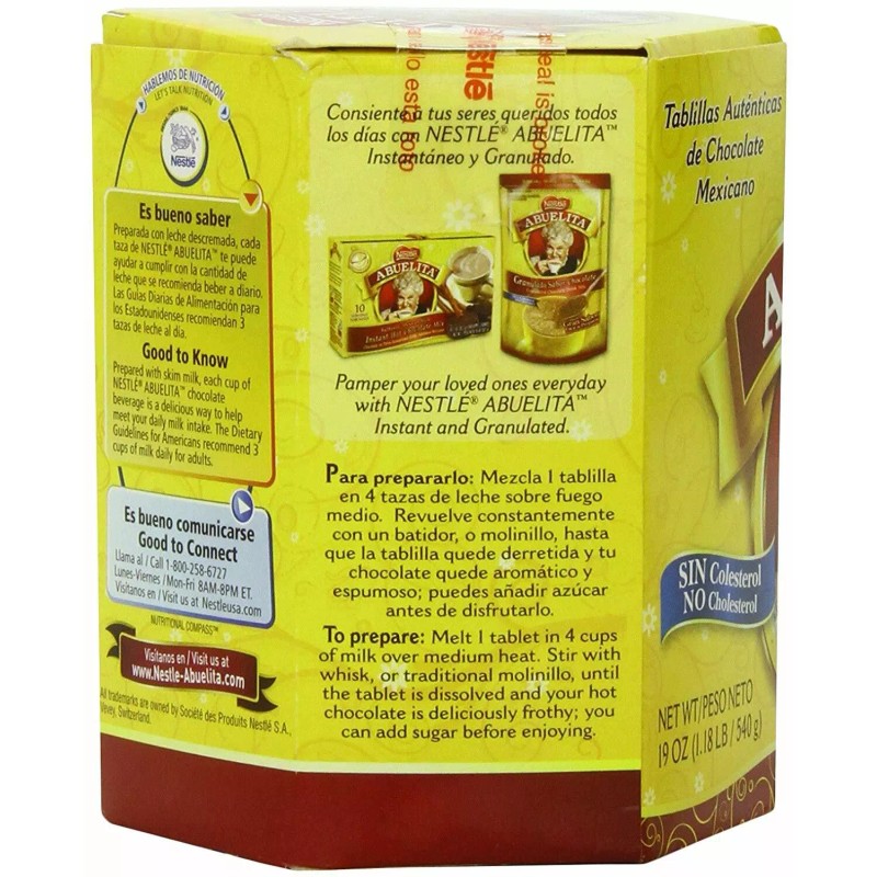 Unknown Nestle Mexican Chocolate Abuelita Drink Mix, 6 Tabs in