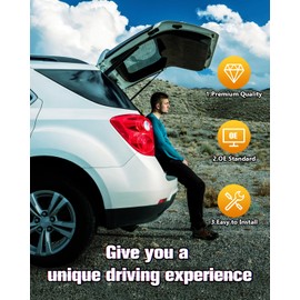 SCITOO Rear Left and Right Liftgate Lift Supports Struts Gas Springs Shocks Fit for Jeep Grand Cherokee 1999-2004 -Replace 4699 SG314030(2PC Set)