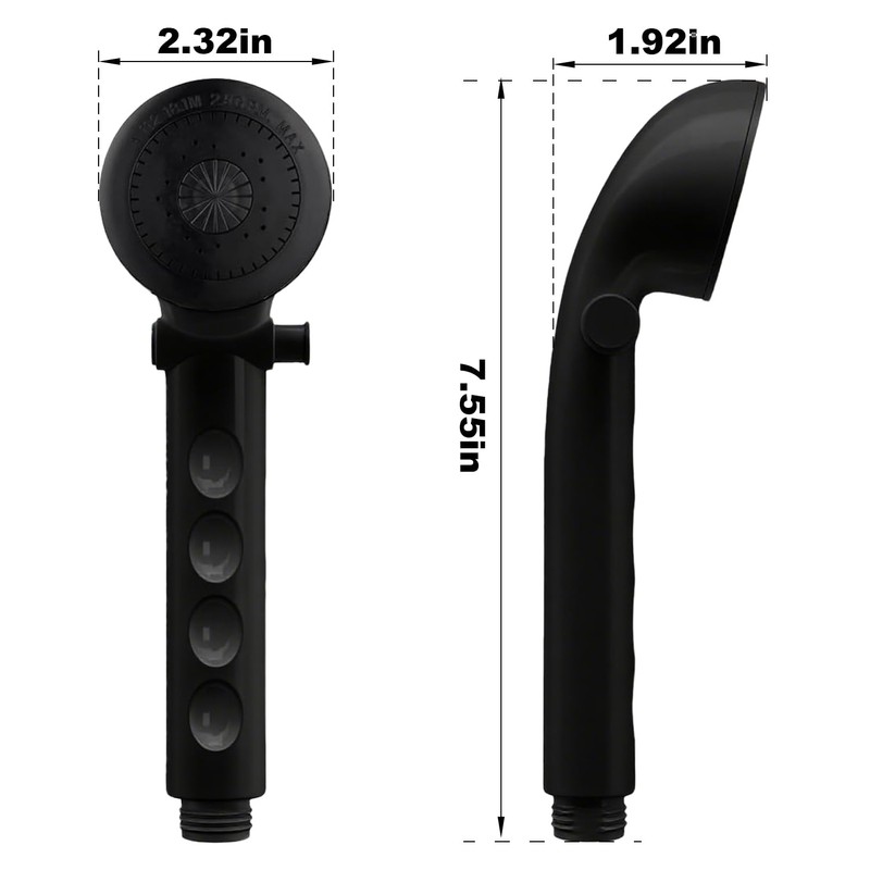 RV Shower Faucet with Handheld Shower Head and Hose Diverter