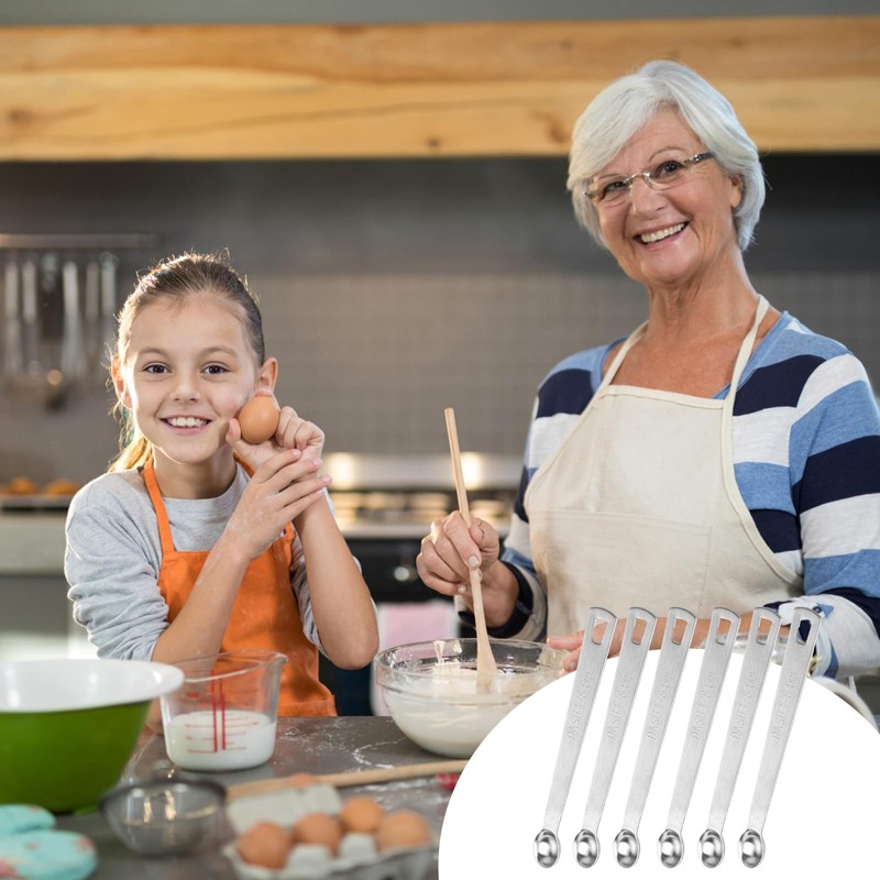 6 PCS 1/4 Teaspoon (1/4 Tsp | 1.25 mL |